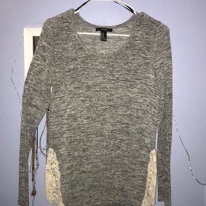 Long sleeve light sweater